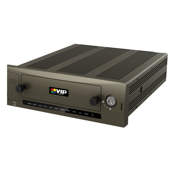 Professional 4 Channel Mobile NVR with GPS