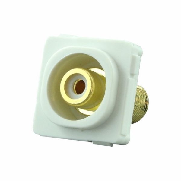 RCA Mechanism Recessed White ID - White