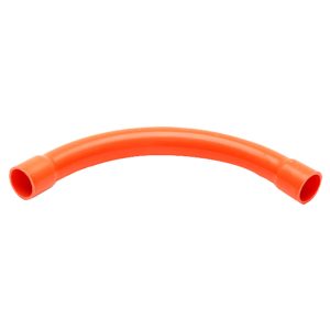 50mm Orange Heavy Duty 90?ø Sweep Bend