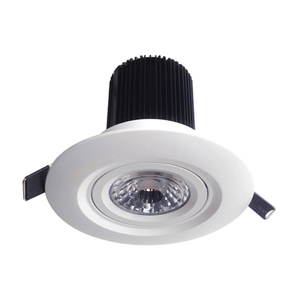 12W Commercial Adjustable LED Dimmable Downlight (3000K)