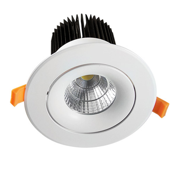 25W Commercial Adjustable Dimmable LED Downlight (6000K)