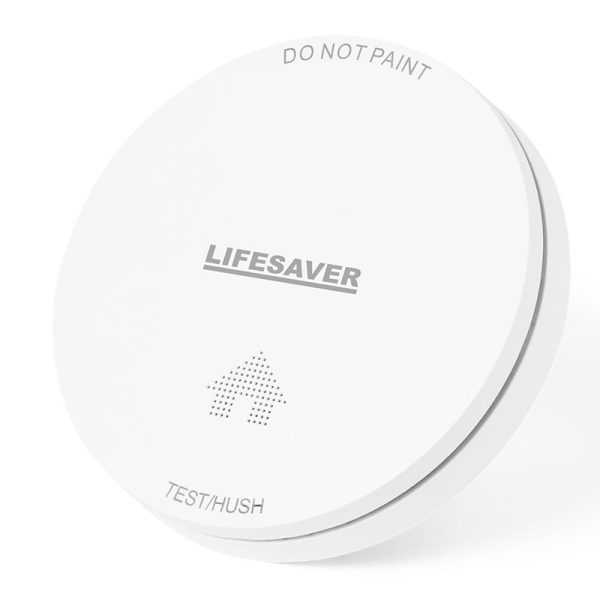 Low Profile Lithium Battery-Operated Photoelectric Smoke Alarm