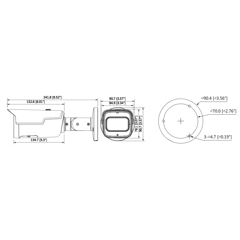Compact Series 4.0MP Motorised Bullet - Image 2
