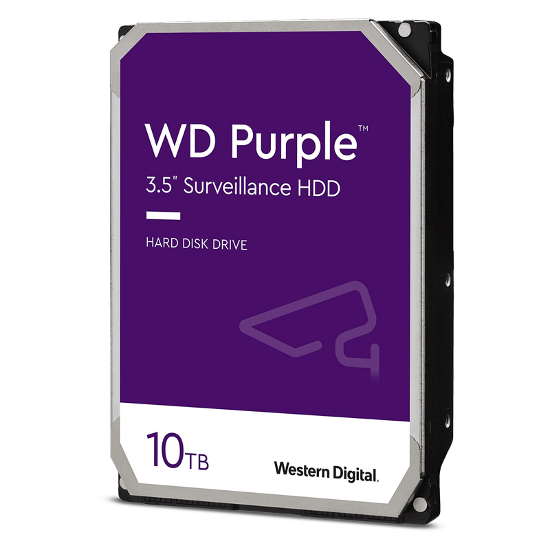 10TB Western Digital Purple AI Surveillance Hard Disk Drive