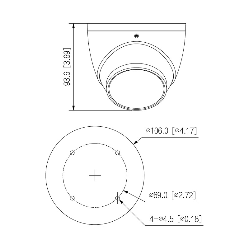 Professional AI Series 8.0MP Fixed Turret - Image 3