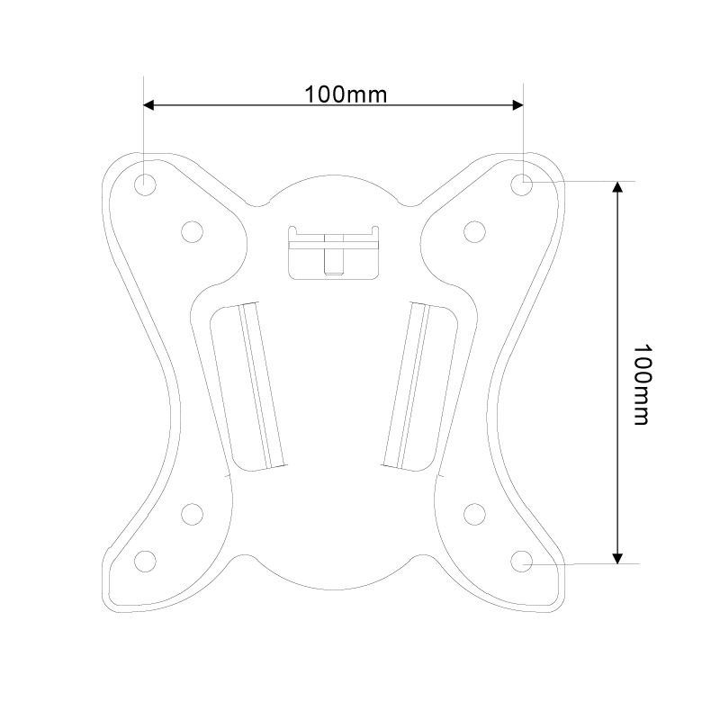 13"-30" Flashview LCD Wall Mount Monitor Bracket - Image 2