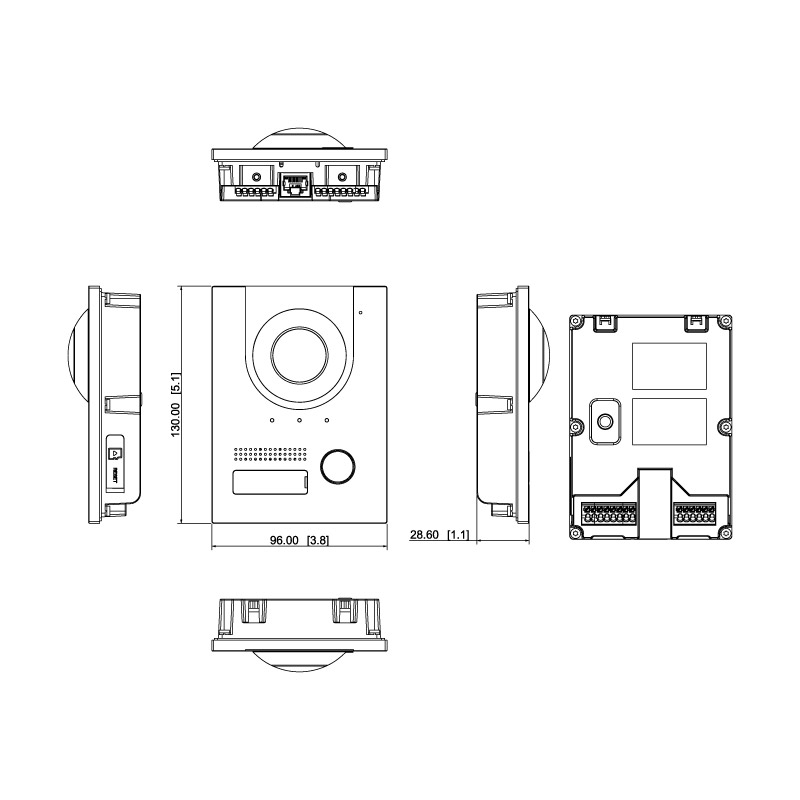Residential PoE IP Intercom Door Station - Image 2