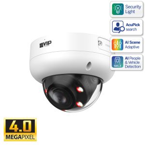 Professional AI Series 4.0MP Motorised Vandal Dome