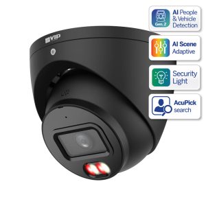 Professional AI Series 6.0MP Fixed Turret (Black)