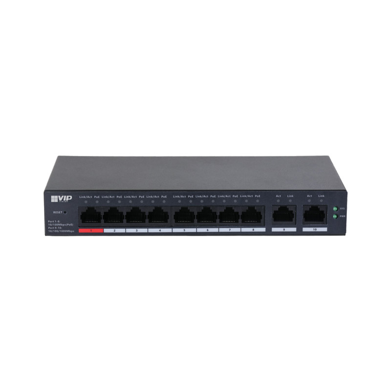 8-port Fast PoE Switch