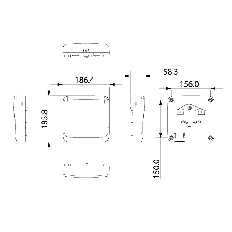 VIP Vision 2-Door Web Access Controller Module - Image 3