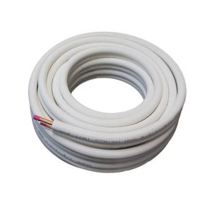 Pre-Insulated Copper Pair Coil - 20m Roll (1/4" - 5/8")