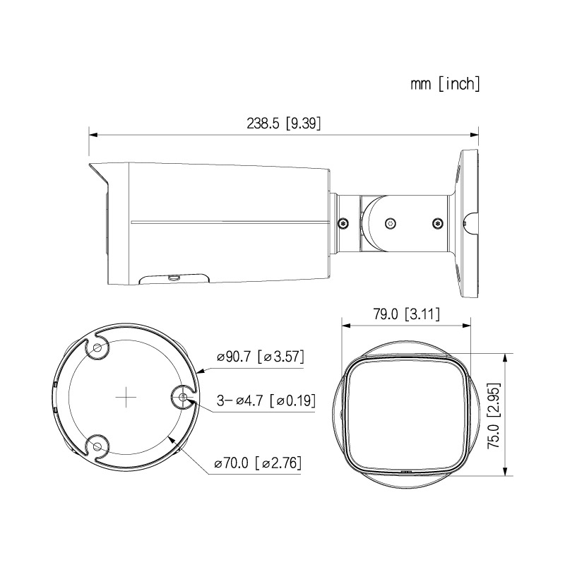 Professional AI Series 4.0MP Motorised Bullet - Image 4